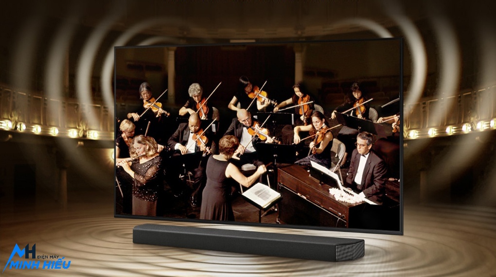 Samsung Smart Tivi QLED 55 Inch 4K QA55Q63CAKXXV (Model 2023) - công nghệ âm thanh