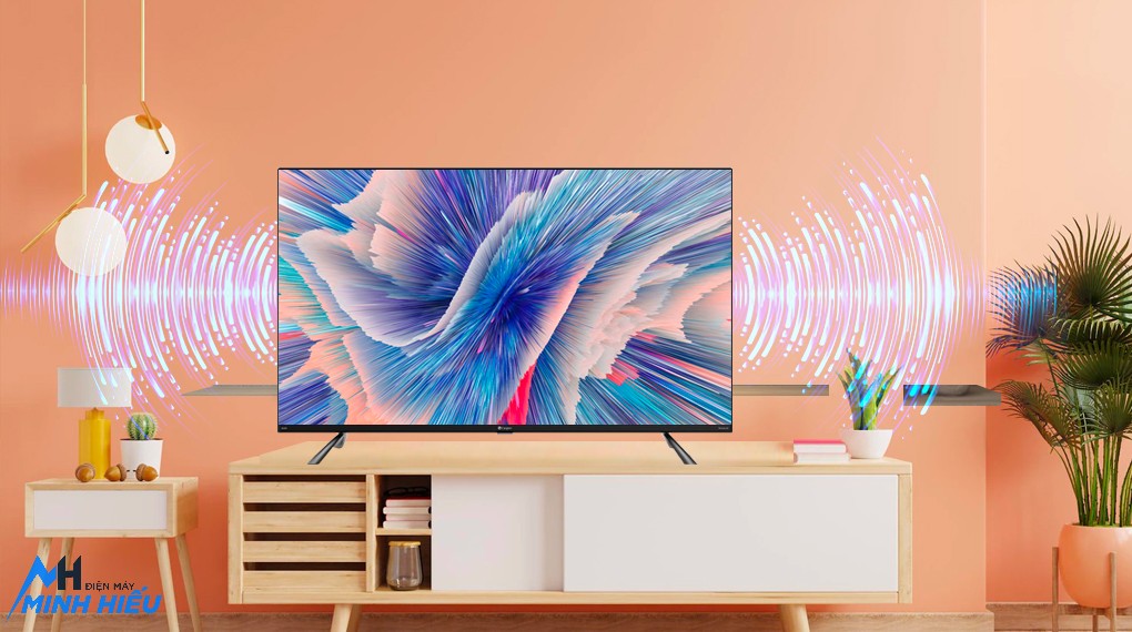 Casper Android Tivi QLED 4K 55 inch 55QG8000 - âm thanh chân thực
