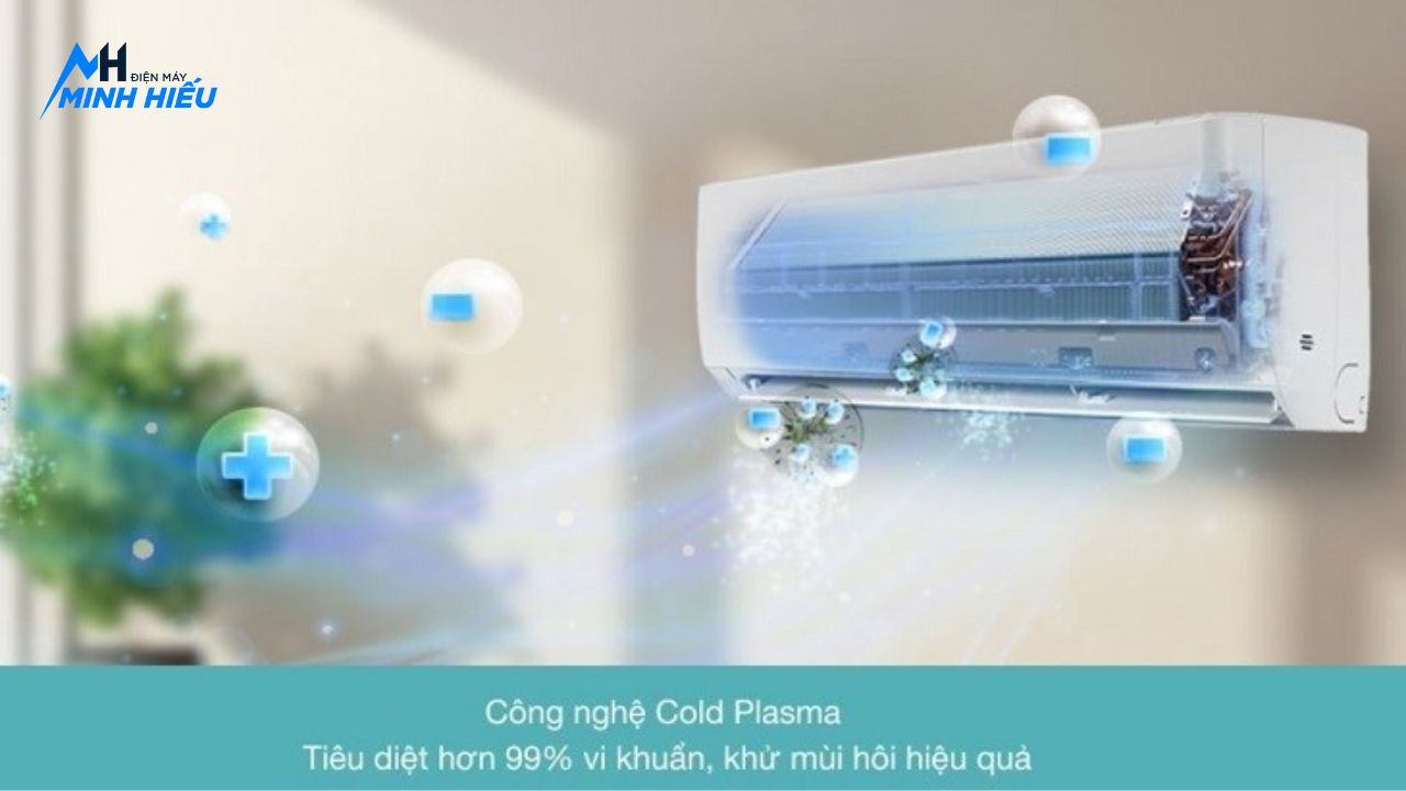 Công nghệ lọc khí Cold Plasma của điều hòa Gree