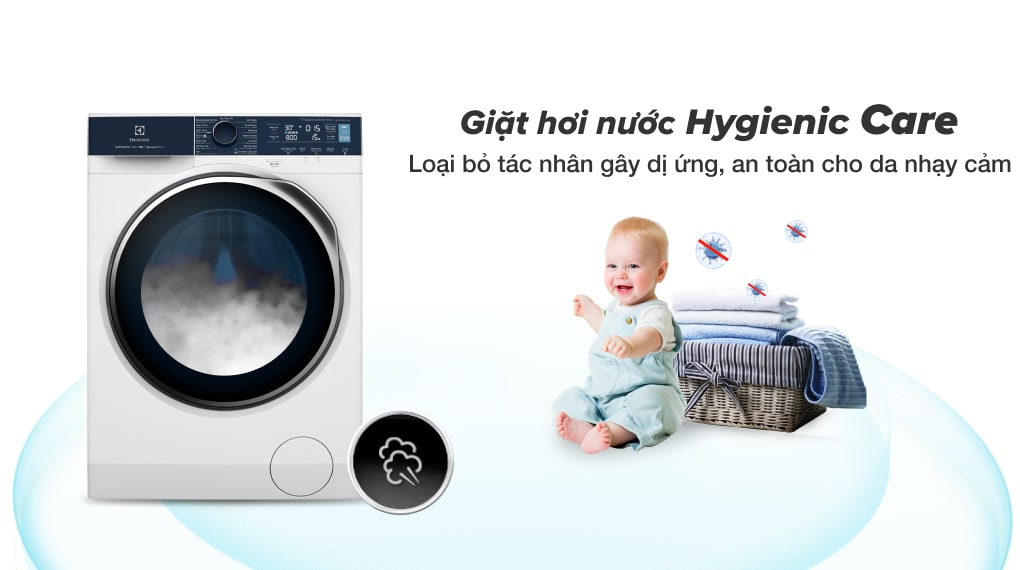 Máy Giặt Electrolux 9Kg EWF9042Q7WB - loại bỏ chất gây dị ứng