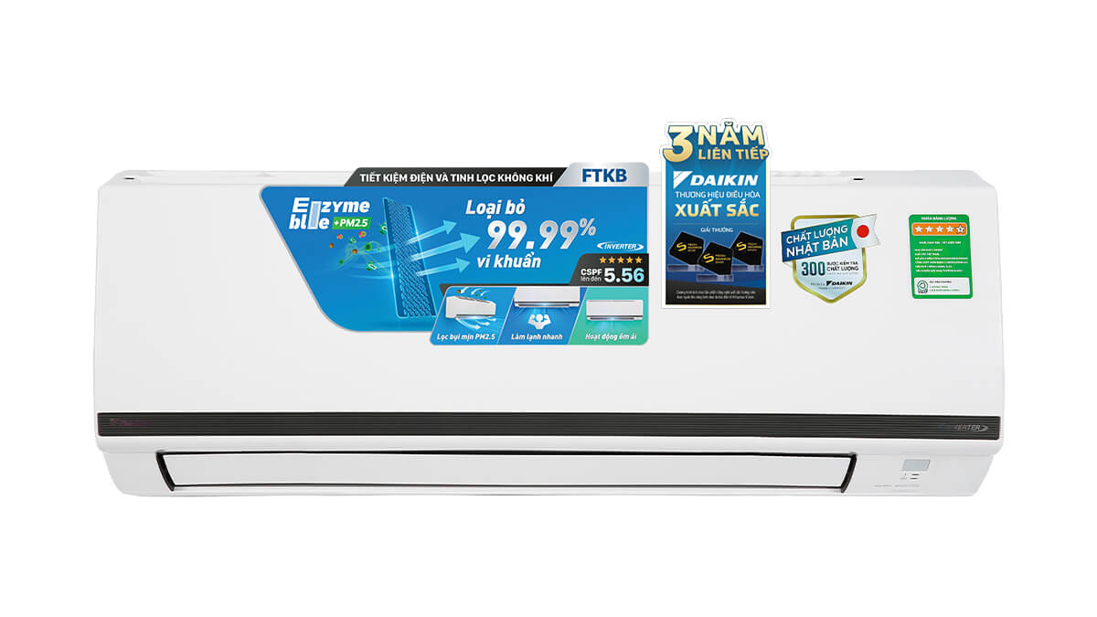 Điều hòa Daikin 18000BTU inverter 1 chiều FTKB50YVMV (model 2024)