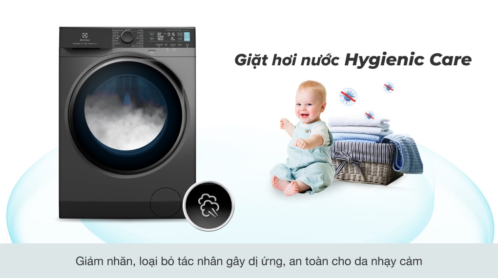 Máy Giặt Electrolux 11Kg EWF1142R7SB- LOẠI BỎ VI KHUẨN