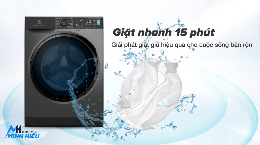 Máy Giặt Electrolux 8Kg EWF8024P5SB - GIẶT NHANH