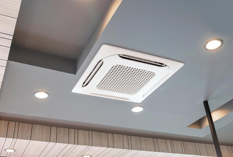 Hình ảnh thực tế điều hòa âm trần Gree
