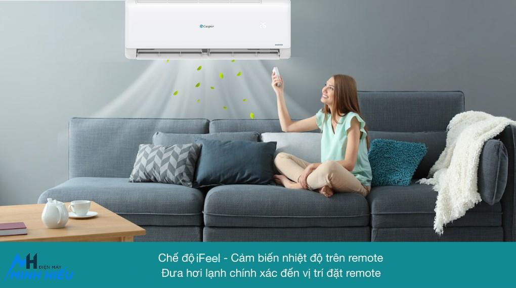 Điều hòa Casper inverter 9000 BTU 1 chiều GC-09IS35 ifeel