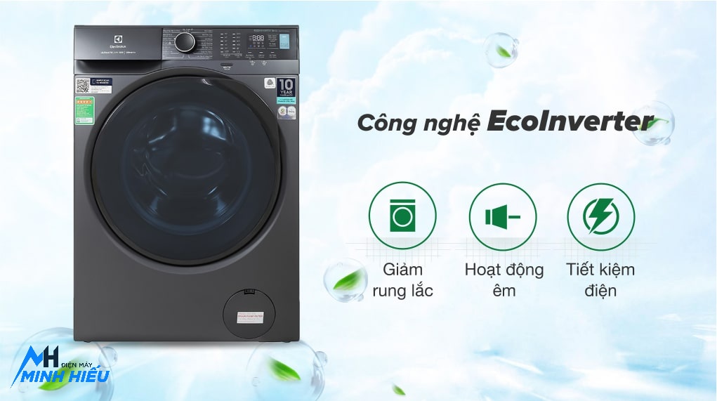 Máy Giặt Electrolux 11Kg EWF1142R7SB - tiết kiệm điện năng