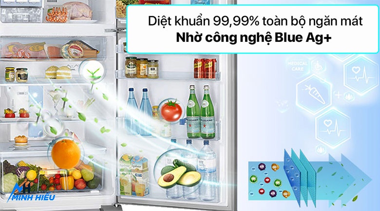 Tủ Lạnh Panasonic 2 Cánh 234 Lít NR-TV261APSV - Công nghệ khử khuẩn