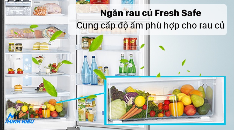 Tủ Lạnh Panasonic 2 Cánh 234 Lít NR-TV261BPKV - cung cấp độ ẩm phù hợp