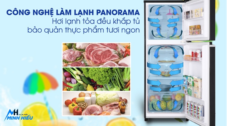 Tủ Lạnh Panasonic 2 Cánh 188 Lít NR-BA229PKVN - công nghệ làm lạnh