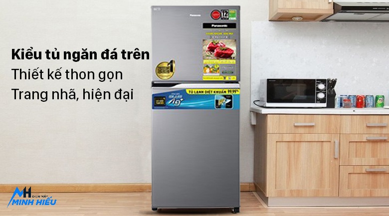 Tủ Lạnh Panasonic 2 Cánh 234 Lít NR-TV261APSV - thiết kế