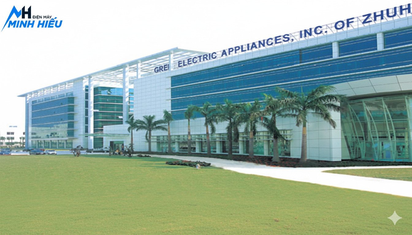 Hình ảnh nhà máy sản xuất điều hòa Gree