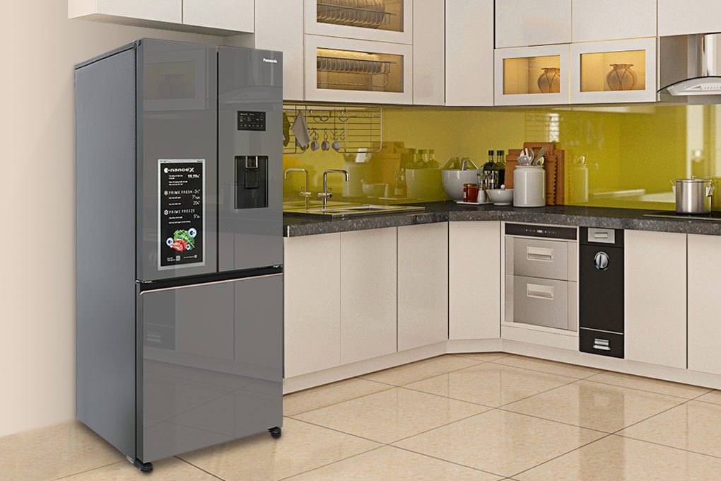 Tủ Lạnh Panasonic 3 Cánh 495 Lít NR-CW530XMMV - thiết kế