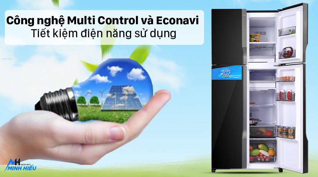 Tủ Lạnh Panasonic 4 Cánh 550 Lít NR-DZ601VGKV - công nghệ inverter
