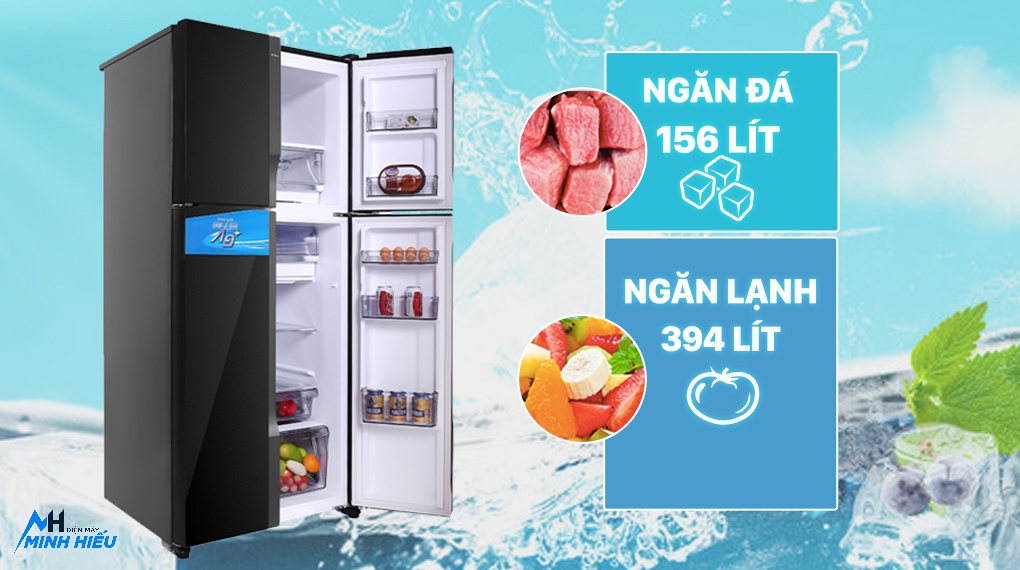 Tủ Lạnh Panasonic 4 Cánh 550 Lít NR-DZ601VGKV - dung tích