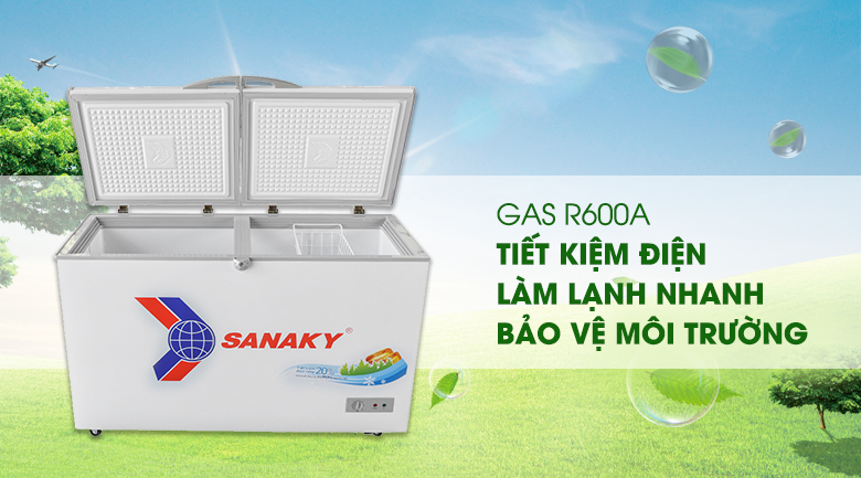 sử dụng gas r600a