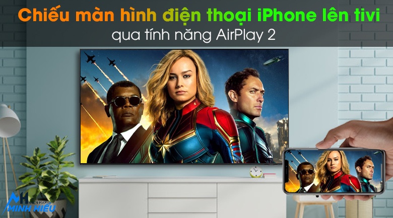 Samsung Smart Tivi QLED 55 Inch 4K QA55Q80C (Model 2023) - tiện ích