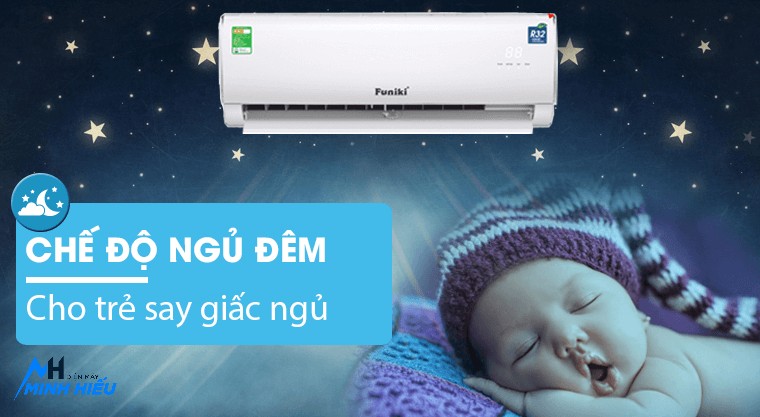 Điều Hòa Funiki 2 Chiều 24000Btu HSH24TMU - chế độ sleep