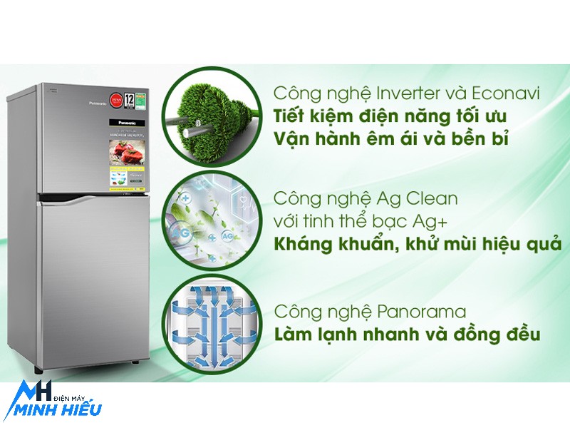 Tủ Lạnh Panasonic 2 Cánh 170 Lít NR-BA190PPVN - công nghệ của tủ lạnh