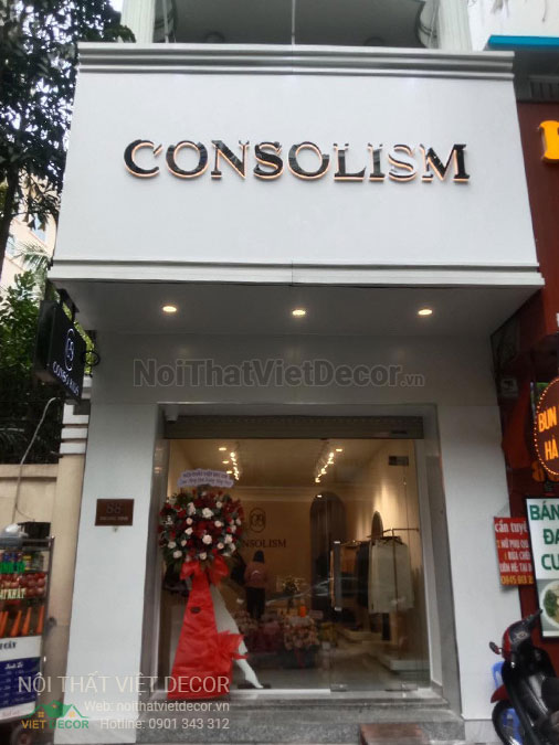 Nội thất Việt Decor chúc mừng khai trương cửa hàng thời trang consolism quận 1 hồ chí minh