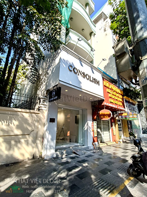 Nội thất Việt Decor thi công nội thất, hoàn thiện cửa hàng thời trang consolism quận 1 hồ chí minh, thi công biển hiệu