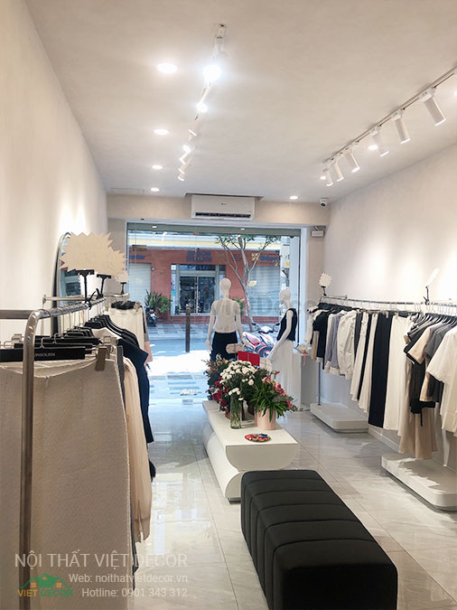 Nội thất Việt Decor thiết kế thi công nội thất, hoàn thiện cửa hàng thời trang consolism quận 1 hồ chí minh