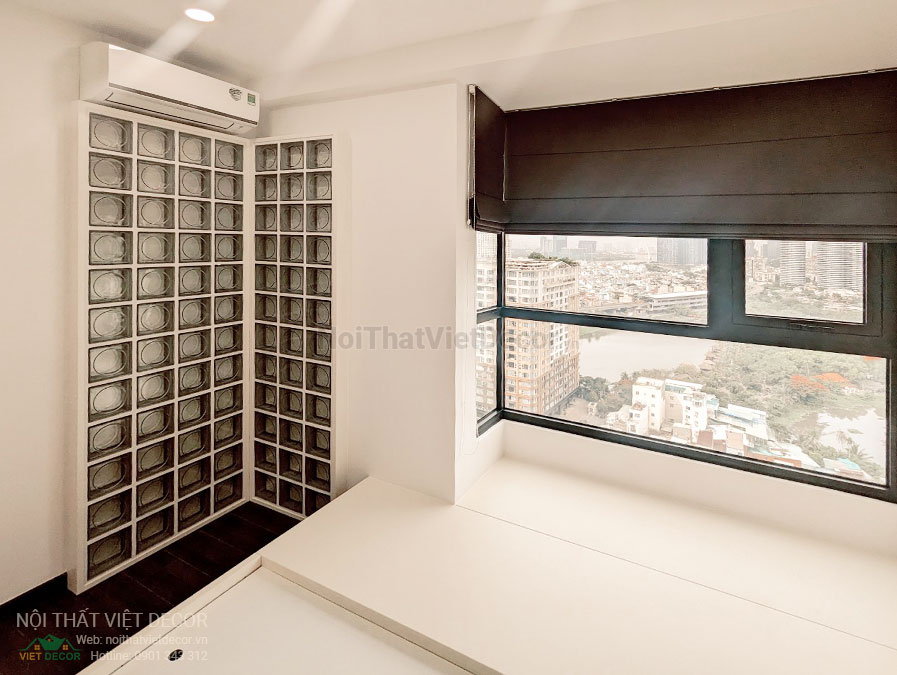 Nội thất Việt Decor thiết kế thi công nội thất căn hộ 3 phòng ngủ tòa nhà CII Tower Bình Thạnh Hồ Chí Minh phòng ngủ 3