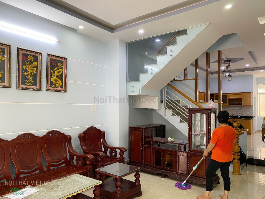 Nội thất Việt Decor thiết kế thi công nội thất, hoàn thiện trung tâm luyện chữ Ngân Hà thành phố Thủ Đức, khảo sát hiện trạng