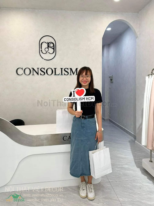 Nội thất Việt Decor chúc mừng khai trương cửa hàng thời trang consolism quận 1 hồ chí minh