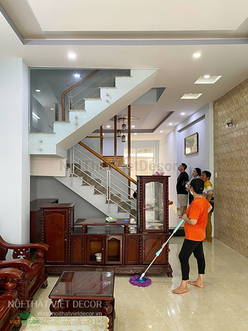 Nội thất Việt Decor thiết kế thi công nội thất, hoàn thiện trung tâm luyện chữ Ngân Hà thành phố Thủ Đức, khảo sát hiện trạng