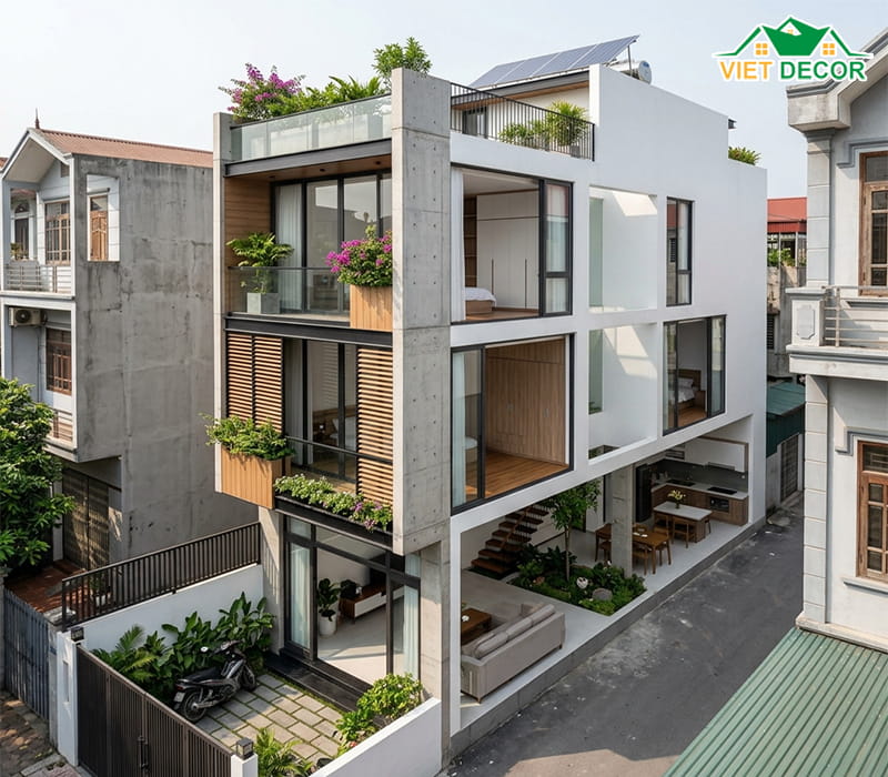 Tại sao 4x16m mẫu nhà ống đẹp 3 tầng 4m lại được ưa chuộng?