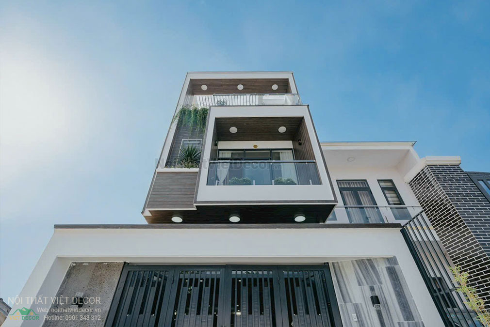 Nội thất Việt Decor thiết kế thi công nội thất nhà phố Long An mặt tiền