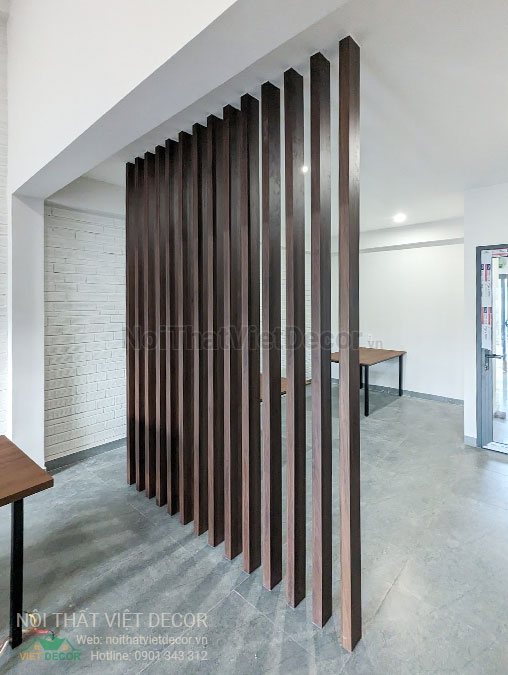 Nội thất Việt Decor thiết kế thi công nội thất, hoàn thiện văn phòng làm việc quận 7 thành phố hồ chí minh, vách ngăn