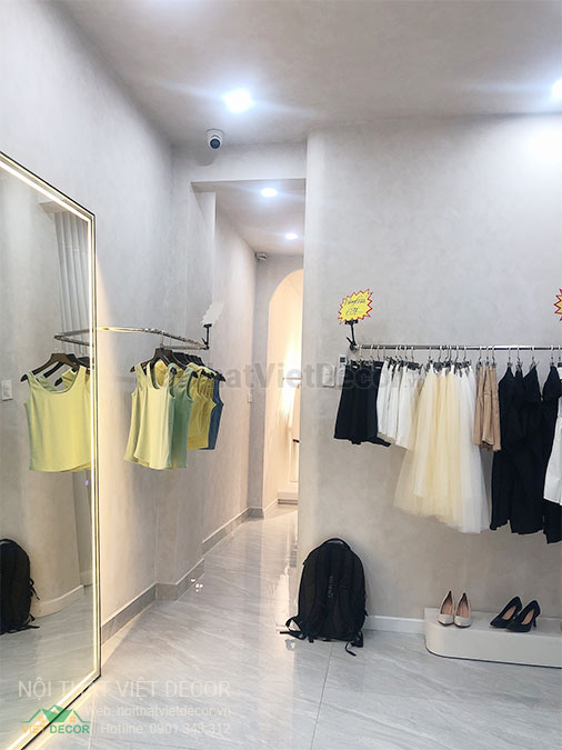 Nội thất Việt Decor thiết kế thi công nội thất, hoàn thiện cửa hàng thời trang consolism quận 1 hồ chí minh