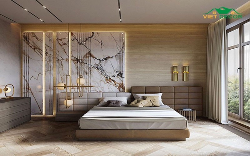 Những điều cần lưu ý khi ốp gạch tường phòng ngủ