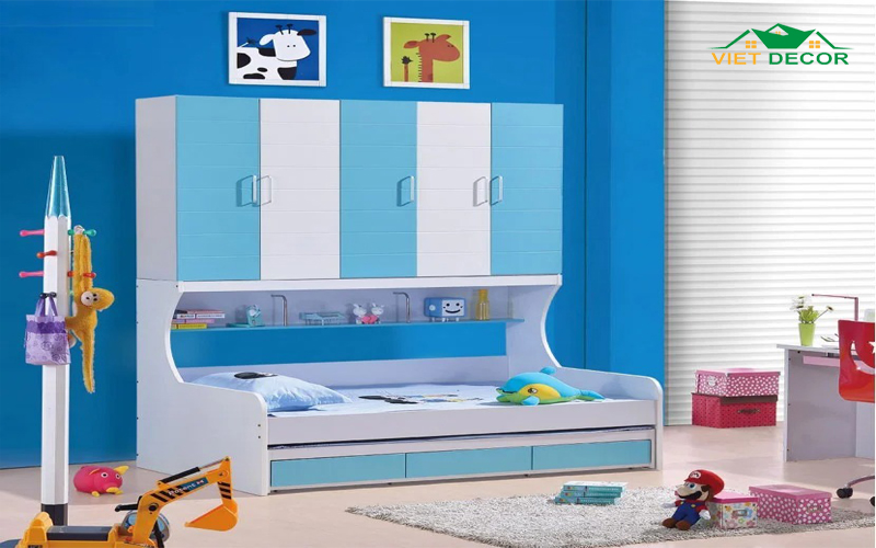 mẫu giường cho bé được mua nhiều nhất hiện nay
