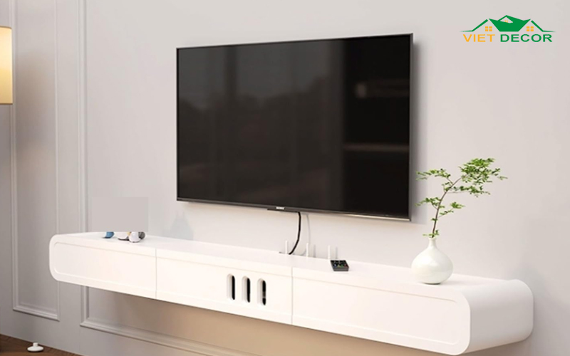 Tầm quan trọng của việc nắm được kích thước kệ tivi treo tường