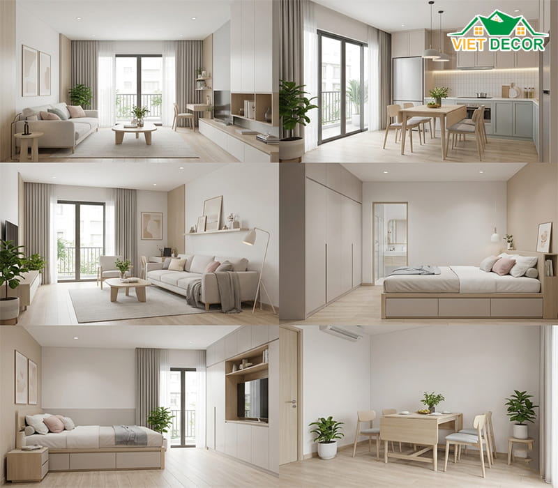 Lựa chọn màu sơn và đồ nội thất thông minh