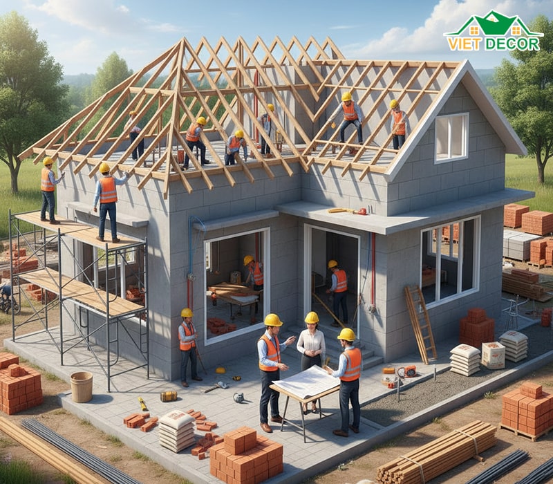 Chọn nhà thầu uy tín và giám sát thi công