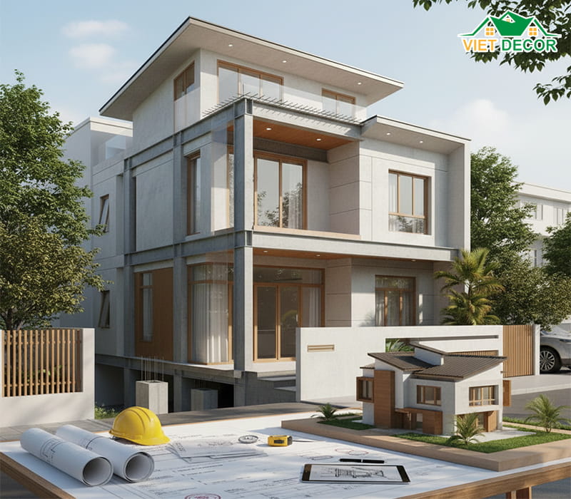 Tầm quan trọng của việc xác định đúng cấp nhà 2 tầng
