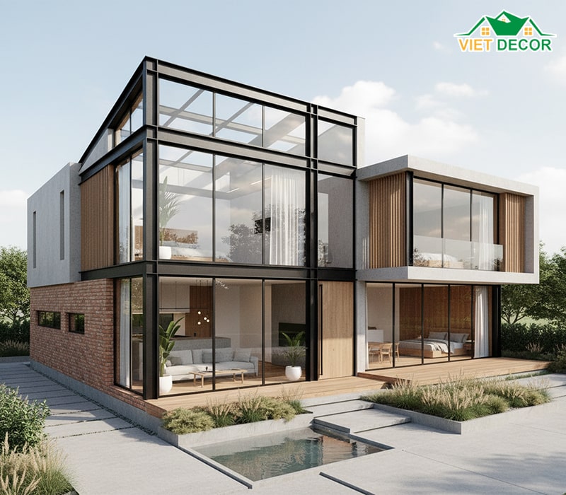 Những lưu ý khi thi công nhà 6x15 2 tầng 4 phòng ngủ