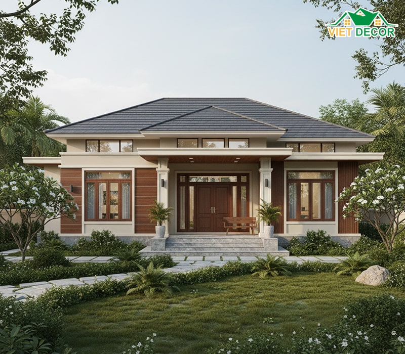 Tại sao xu hướng xây nhà cấp 4 2 phòng ngủ 1 phòng thờ lại lên ngôi?