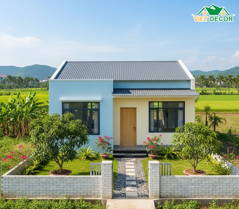 200 triệu có xây được nhà 2 phòng ngủ không?