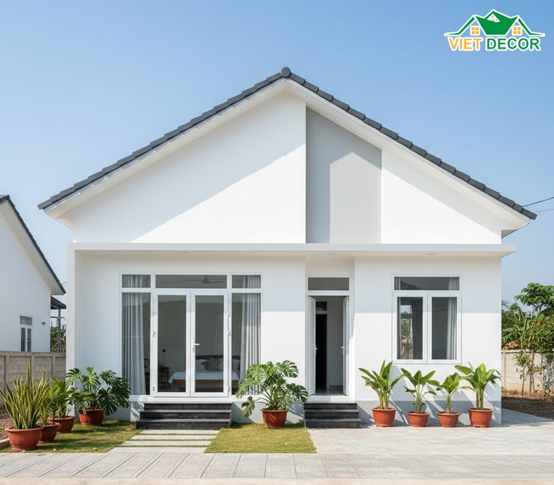 Nhà cấp 4 3 phòng ngủ 400 triệu