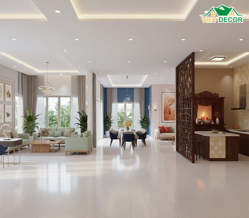 Màu sắc sơn nhà hợp mệnh gia chủ