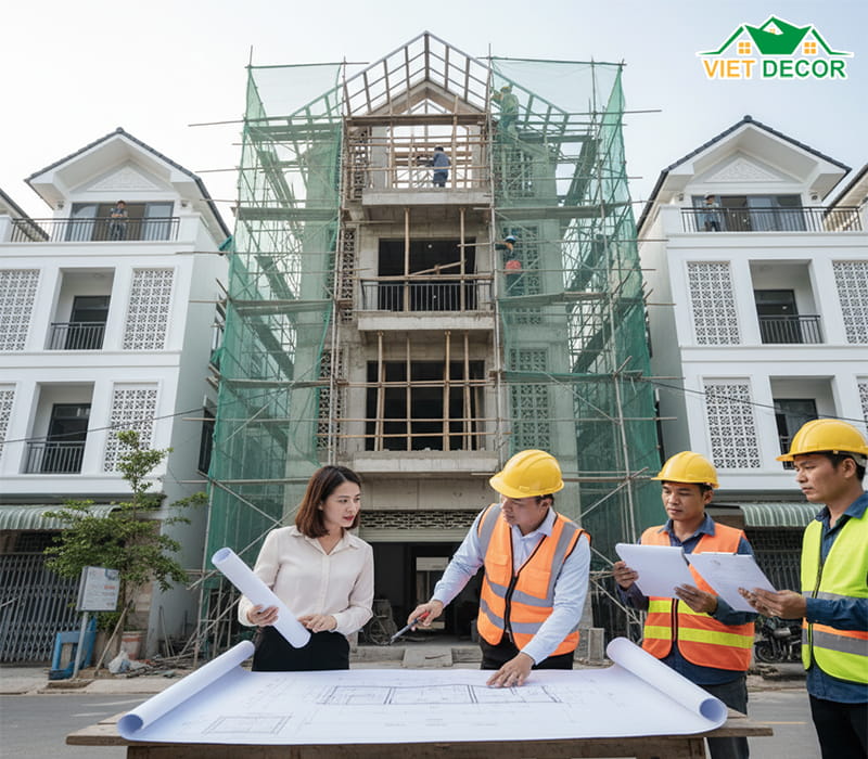 Xin giấy phép xây dựng đầy đủ theo quy định
