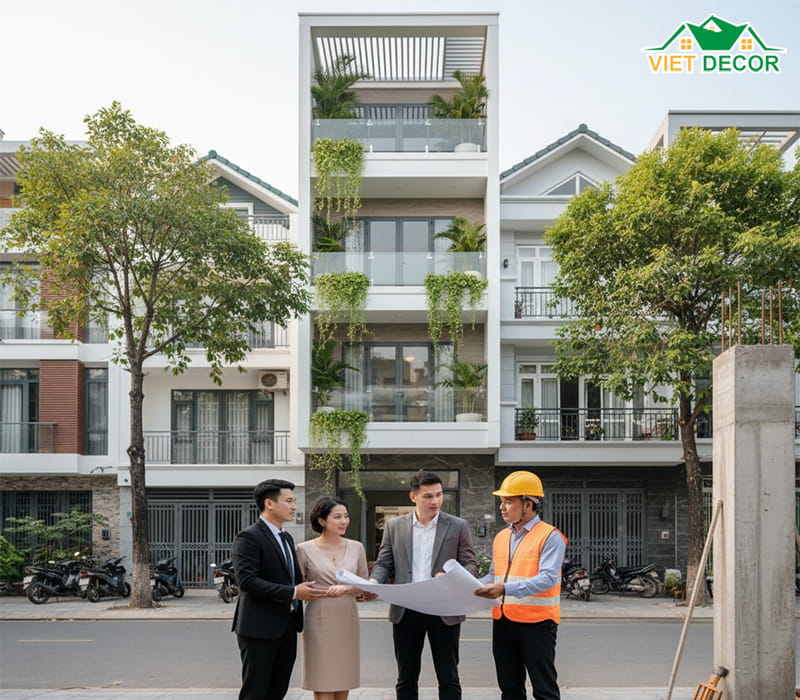 Lựa chọn đơn vị thiết kế và nhà thầu thi công uy tín