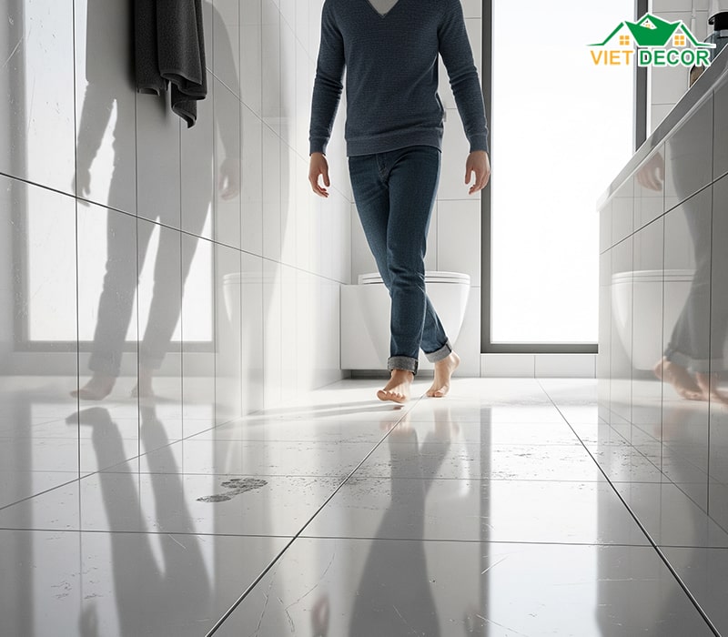 Nhược điểm của gạch bóng