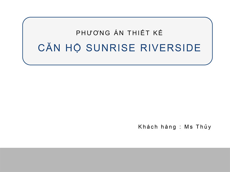 Thiết kế thi công nội thất căn hộ 2 phòng ngủ nhà chị Thủy - Nhà Bè HCM