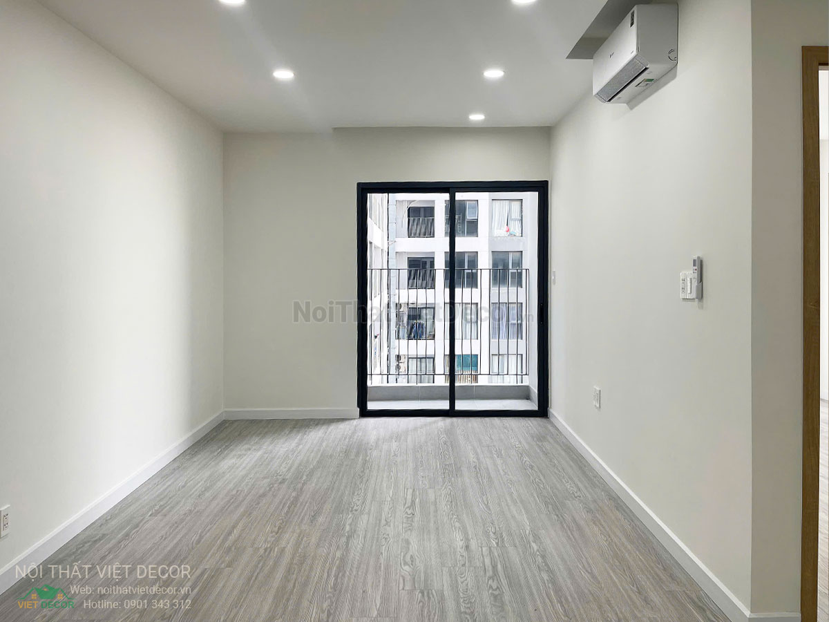 Nội Thất Việt Decor thiết kế thi công trang trí hoàn thiện, nội thất căn hộ 1 phòng ngủ + dự án lavida plus quận 7 tp hồ chí minh, phòng khách