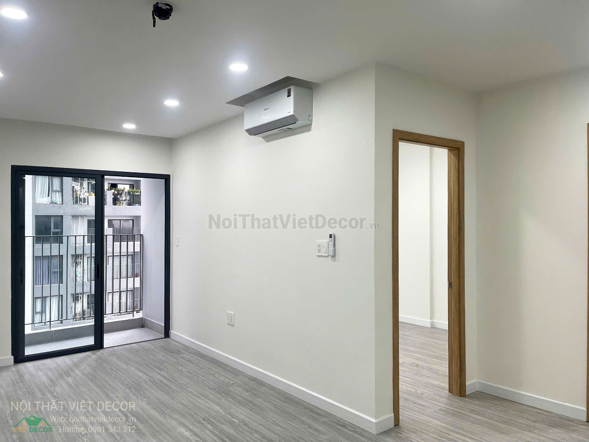 Nội Thất Việt Decor thiết kế thi công trang trí hoàn thiện, nội thất căn hộ 1 phòng ngủ + dự án lavida plus quận 7 tp hồ chí minh, phòng khách